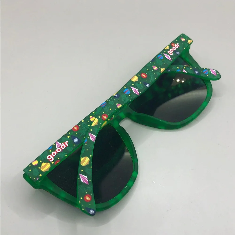 Goodr Running Sunglasses - Spruce Got Me Loose Limited Festive Edition UNISEX